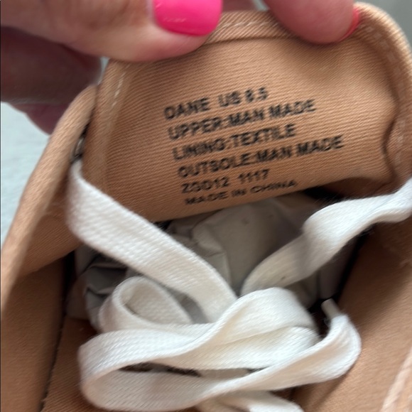 NWOT Bebe Sport Dane Rose Gold Glitter Women’s Sneaker SZ: 8.5 - Picture 7 of 7